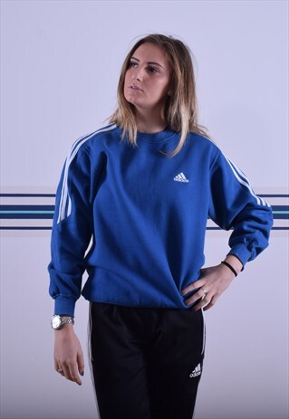 ELECTRIC BLUE ADIDAS SWEATSHIRT
