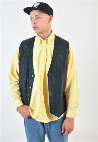 VINTAGE 90S SUEDE LEATHER VEST