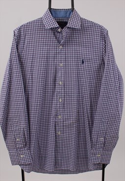 Purple Check Vintage Ralph Lauren Shirt