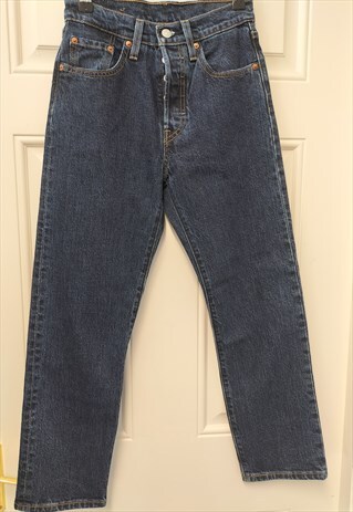 VINTAGE 501 SLIM FIT LEVI INDIGO BLUE JEANS