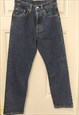 Vintage 501 Slim Fit Levi Indigo Blue Jeans