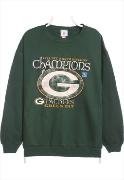 Vintage 00's Y2K NFL Sweatshirt 2002 Greenbay Packers