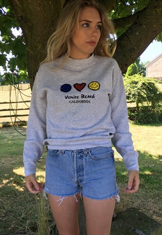 VINTAGE VENICE BEACH CALIFORNIA SWEATSHIRT