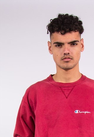 90S VINTAGE CHAMPION SWEATSHIRT SPELL OUT LOGO