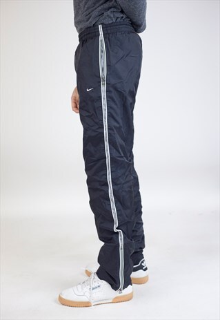 VINTAGE 90'S NIKE BLACK TRACKSUIT BOTTOMS