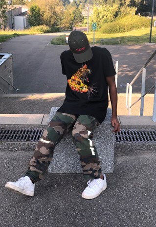 BAAD T-SHIRT BLACK BAAD KINGDOM ( GRAPHIC T-SHIRT BABYLON)