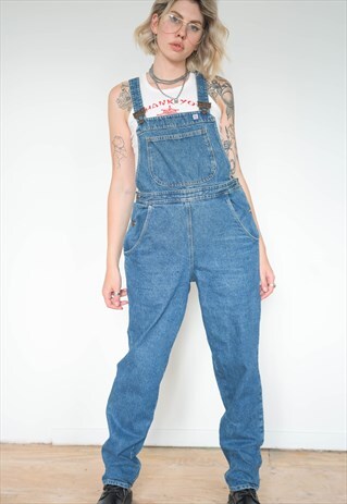 VINTAGE 90S DUNGAREES DENIM IN DARK BLUE WASH