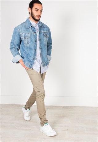 VINTAGE 80S LEVI'S DENIM TUCKER / S0113