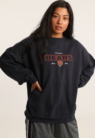 VINTAGE NFL EMBROIDERED CHICAGO BEARS SWEATSHIRT