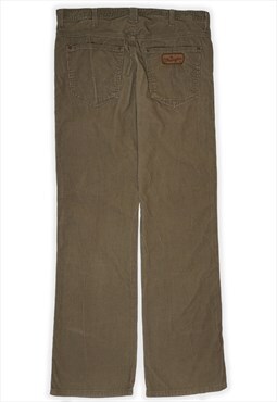 Vintage Wrangler Brown Corduroy Trousers Mens