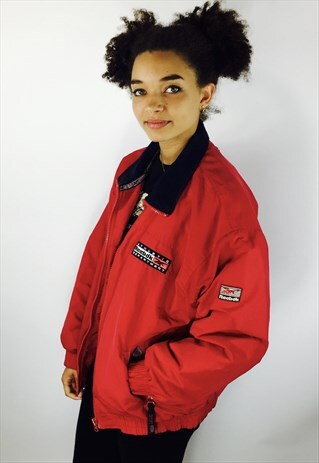 REEBOK CLASSIC ATHLETIC DEPARTMENT BOMBER JACKET