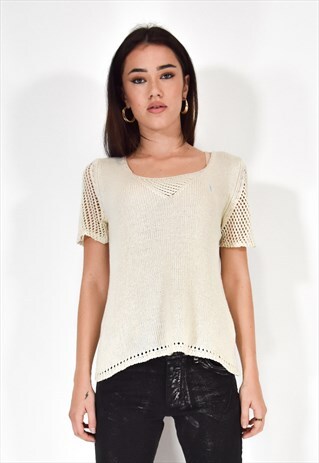 RALPH LAUREN BEIGE VINTAGE T-SHIRT