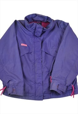 Vintage Whirlibird Jacket Waterproof Purple Ladies XL