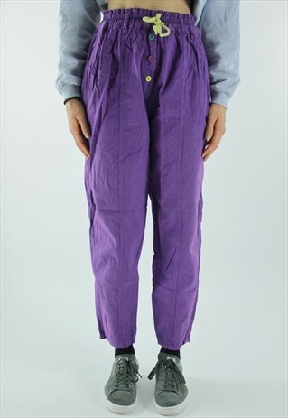 90'S TRACK PANTS PURPLE