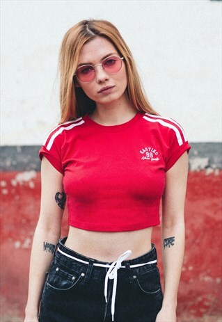RED NEW YORK TOP
