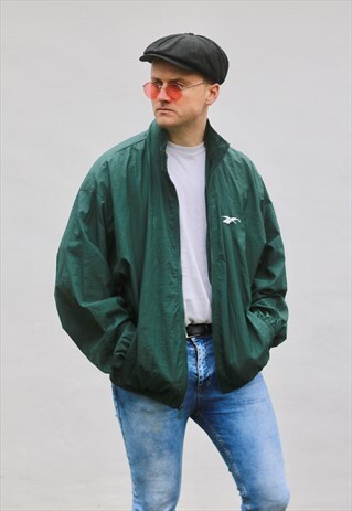 REEBOK ATHLETICS RETRO 90S TRACK & FIELD SPORTSWEAR JACKET
