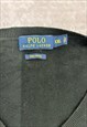 POLO RALPH LAUREN KNITTED JUMPER PULLOVER SWEATER WITH LOGO