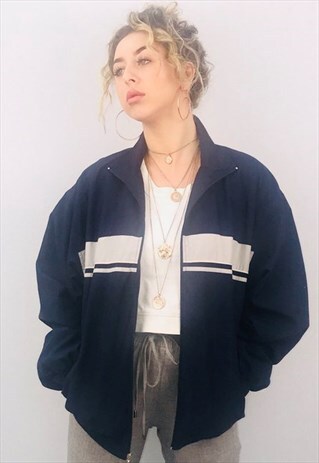 VINTAGE OVERSIZED NYLON JACKET