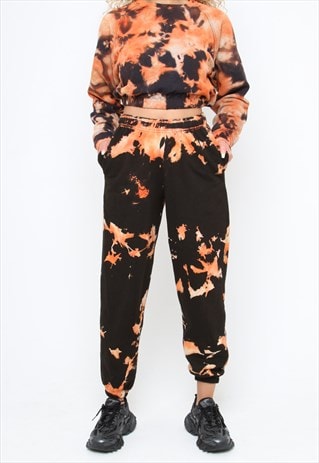 tie dye jumper and joggers set