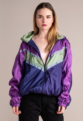 VINTAGE OVERSIZED RAVE TRACK JACKET