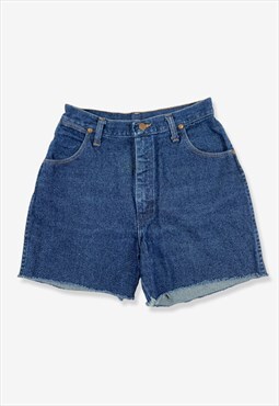 Vintage Wrangler Dark Blue High Waisted Denim Shorts