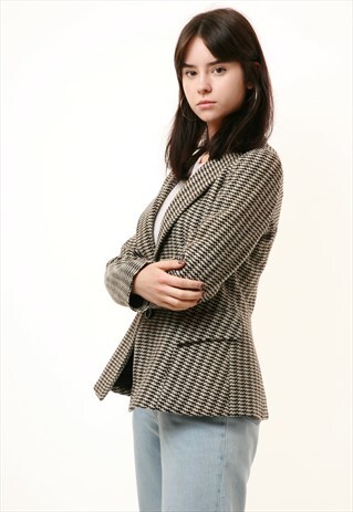 90S VINTAGE EMPORIO ARMANI WOOL BLAZER JACKET 810