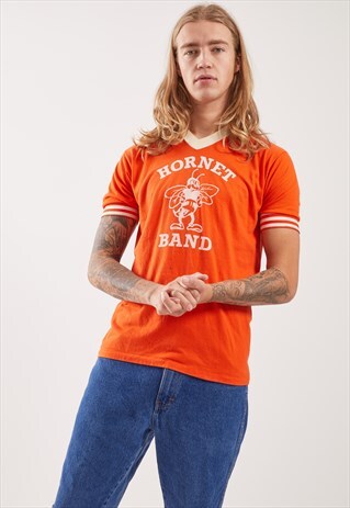 VINTAGE HORNET BAND GRAPHIC T-SHIRT