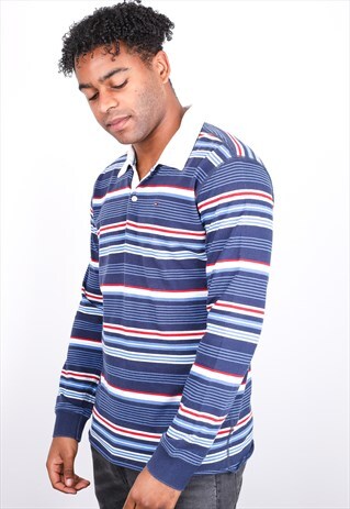 VINTAGE TOMMY HILFIGER LONG SLEEVES POLO