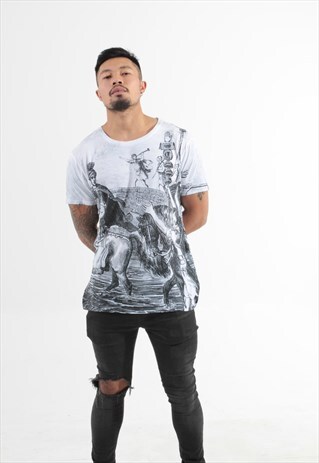 JULIUS ALL OVER PRINT SHORT SLEEVE GRAPHIC T SHIRT
