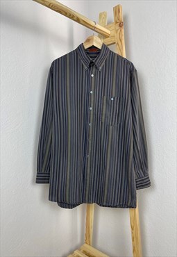 Mens Vintage 90s MISSONI Long Sleeve Shirt Size 50
