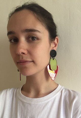 VINTAGE 90S EARRINGS FRESH PRINCESS