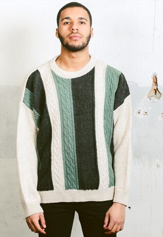 VINTAGE PATTERNED JUMPER