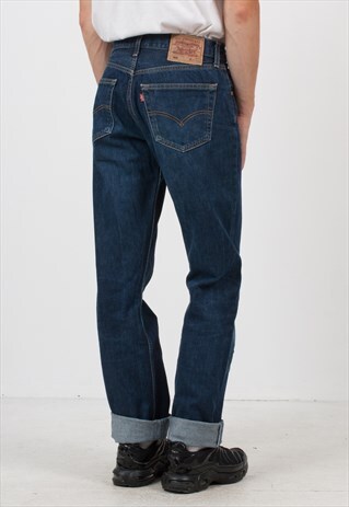 VINTAGE BLUE LEVI'S 501 FIT DENIM JEANS