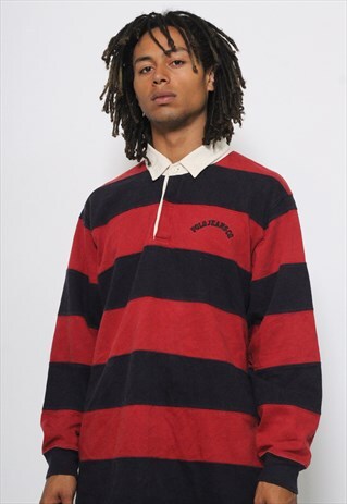 VINTAGE POLO JEANS RUGBY SHIRT