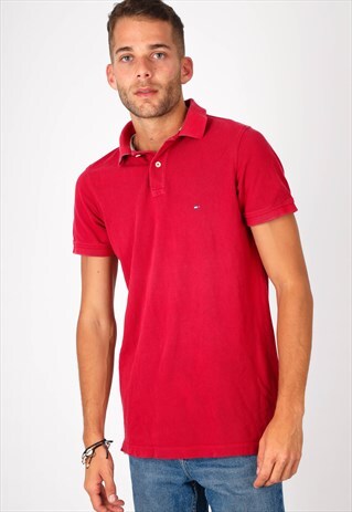 VINTAGE TOMMY HILFIGER POLO T-SHIRT NT1189