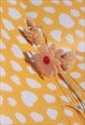 PINK DAISY STYLE FLOWER SHAPE CLAW HAIR CLIP