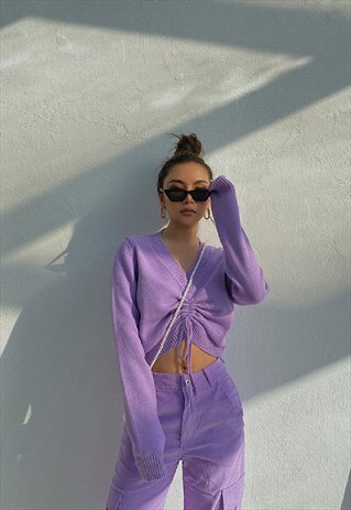 00S RIBBED STRING TANK TOP