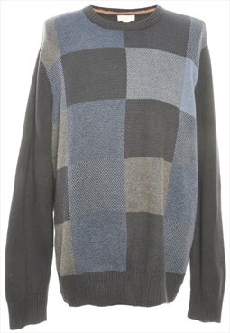 Vintage Navy Dockers Jumper - L