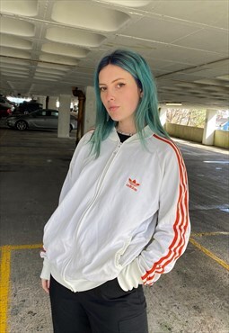 Vintage 90s Y2K Adidas Originals Trefoil Embroidered Jacket