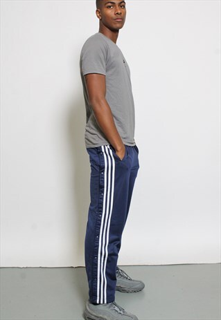 VINTAGE ADIDAS TRACK PANTS BLUE