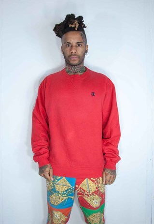 CHAMPION EMBROIDED SWEATSHIRT