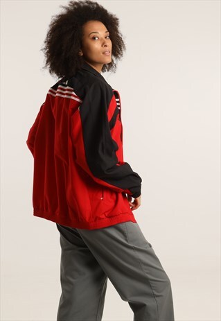 VINTAGE ADIDAS EMBROIDERED TRACK JACKET