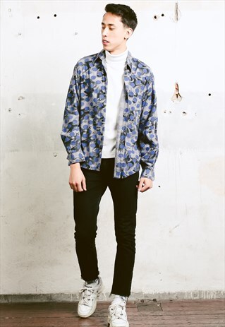 VINTAGE 90S PATTERNED SHIRT