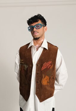 Iceberg 90s dogs waistcoat 