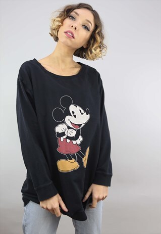 VINTAGE RETRO DISNEY LONG SLEEVE T-SHIRT TOP CARTOON