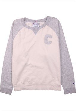 Vintage 90's Champion Sweatshirt Heavyweight Crew Neck Beige