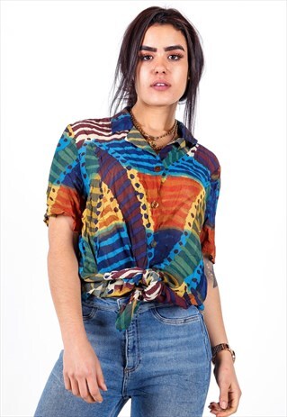 VINTAGE PATTERNED SHIRT S1372