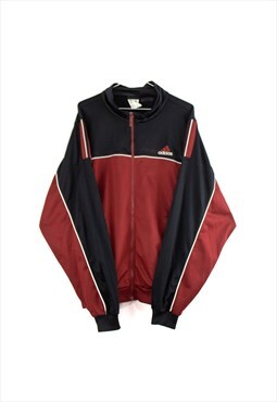 Vintage Adidas Track Jacket in Red L