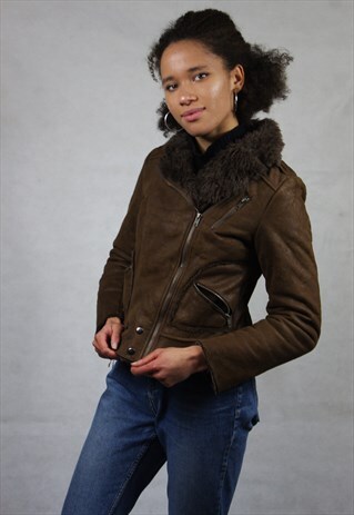 VINTAGE / SUEDE STYLE / JACKET