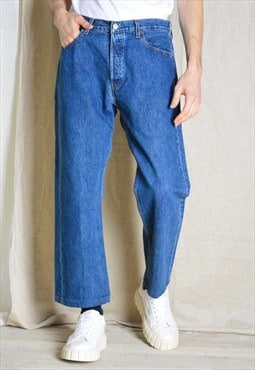 Vintage 90s Levis 501 Denim Grunge Mens Jeans
